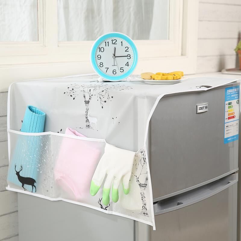 Tấm Phủ Tủ Lạnh Có Túi Đựng (Xịn)