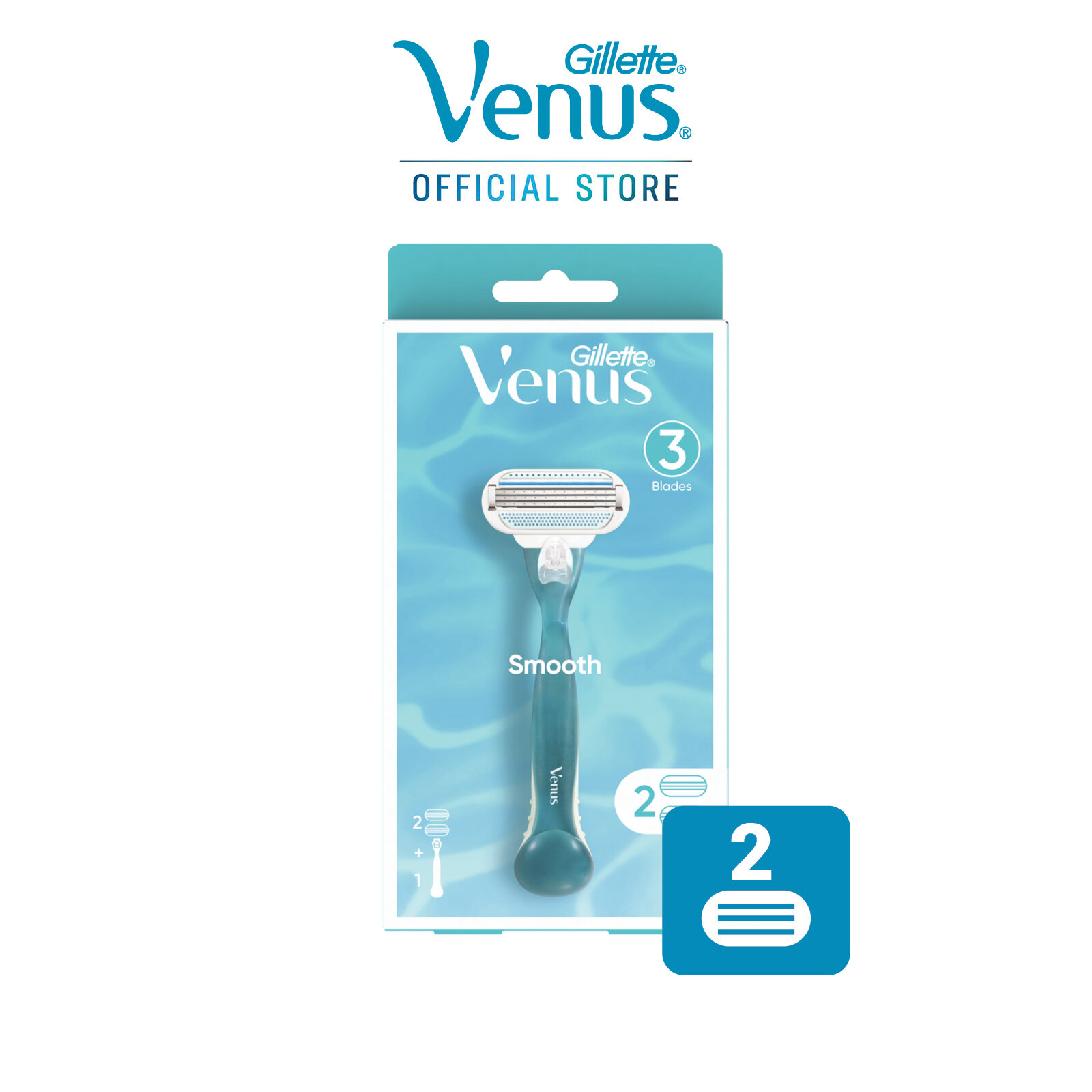 Bộ Dao Cạo Nữ GILLETTE Venus Smooth