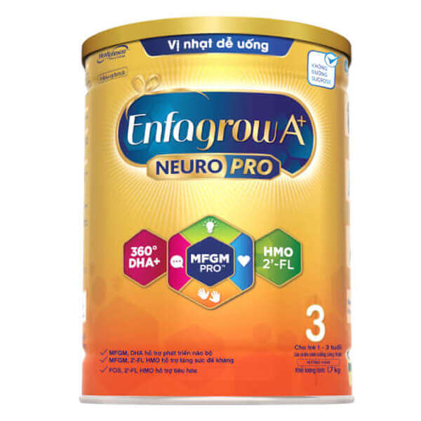 Sữa Enfagrow A+ số 3 830g 1-3 tuổi