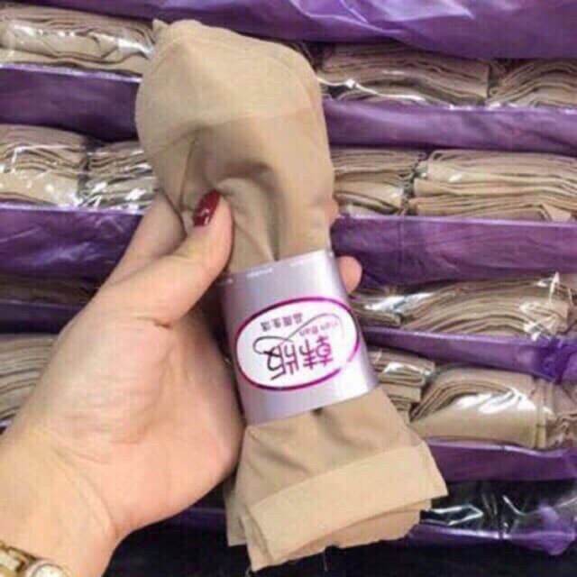 Combo 10 đôi tất da chân Hàn Quốc mác tím