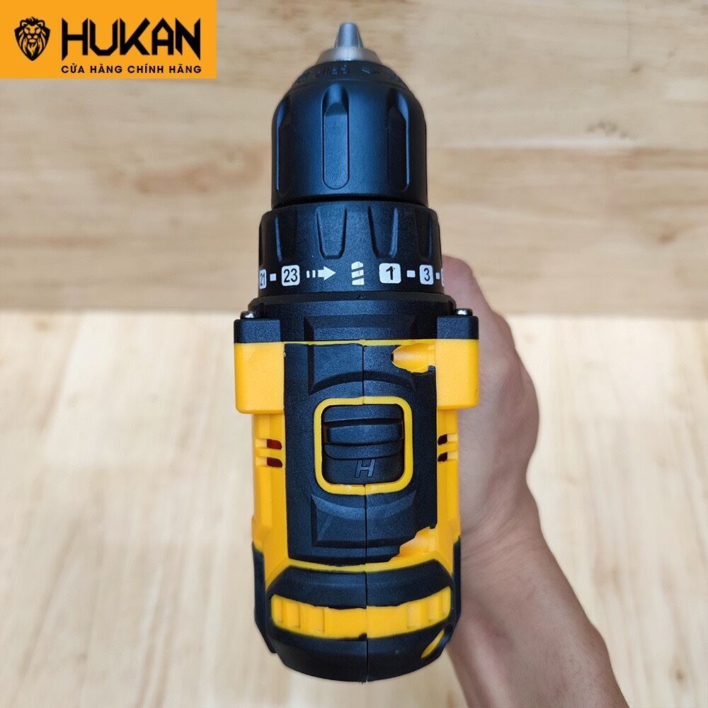 Máy khoan pin Hukan - Không chổi than 18V
