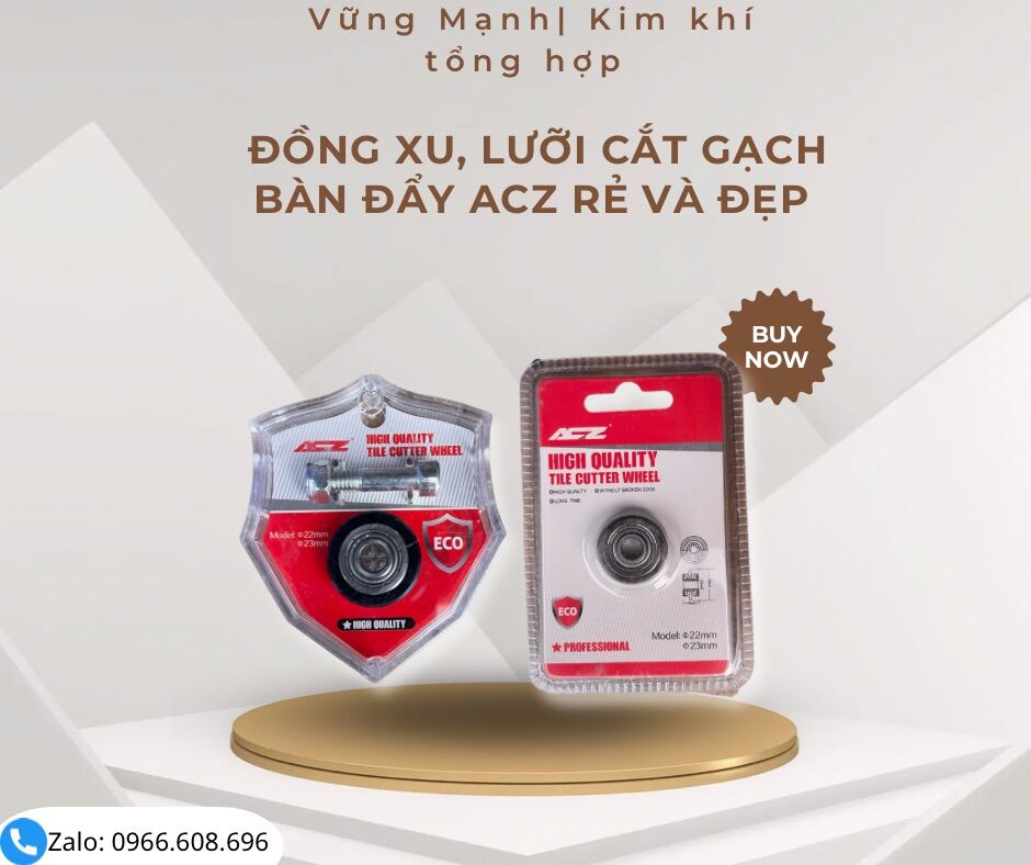 Lưỡi cắt gạch đẩy tay ⚡ ACZ ⚡ Lưỡi cắt gạch men, gạch ốp lát, dùng cho máy cắt bàn đẩy tay không ồn, không bụi
