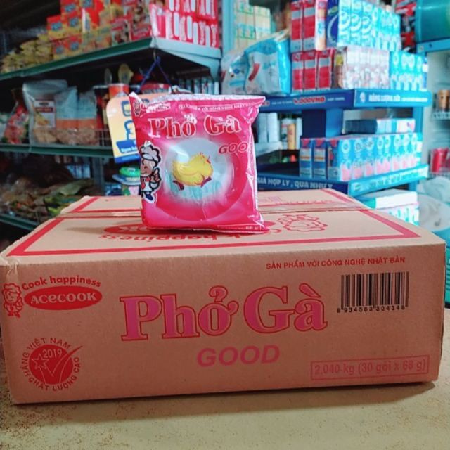 Phở gà Good Acecook thùng 30gói