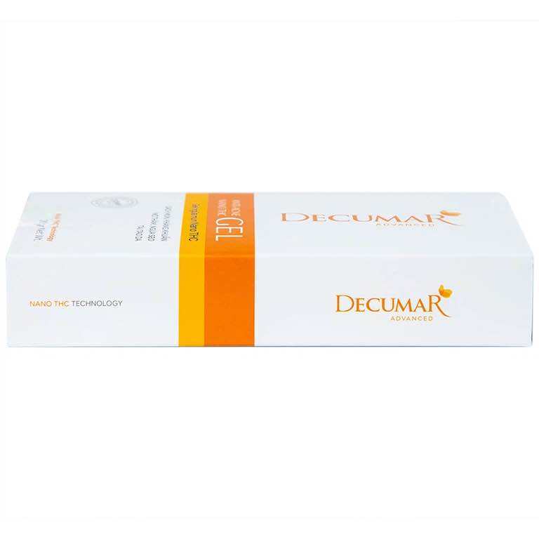 Gel chấm mụn, mờ thâm sẹo Decumar Nghệ Nano THC 20gr phiên bản nâng cấp (Hộp trắng). 