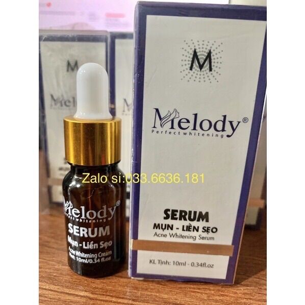 Serum MeLody giảm mụn-liền sẹo chai 10ml