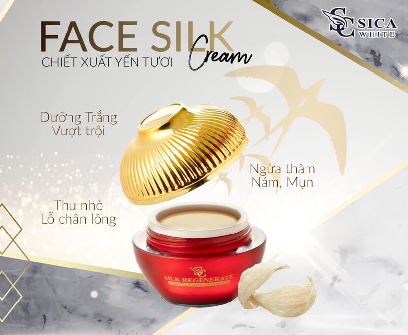 Face lụa cao cấp sica white