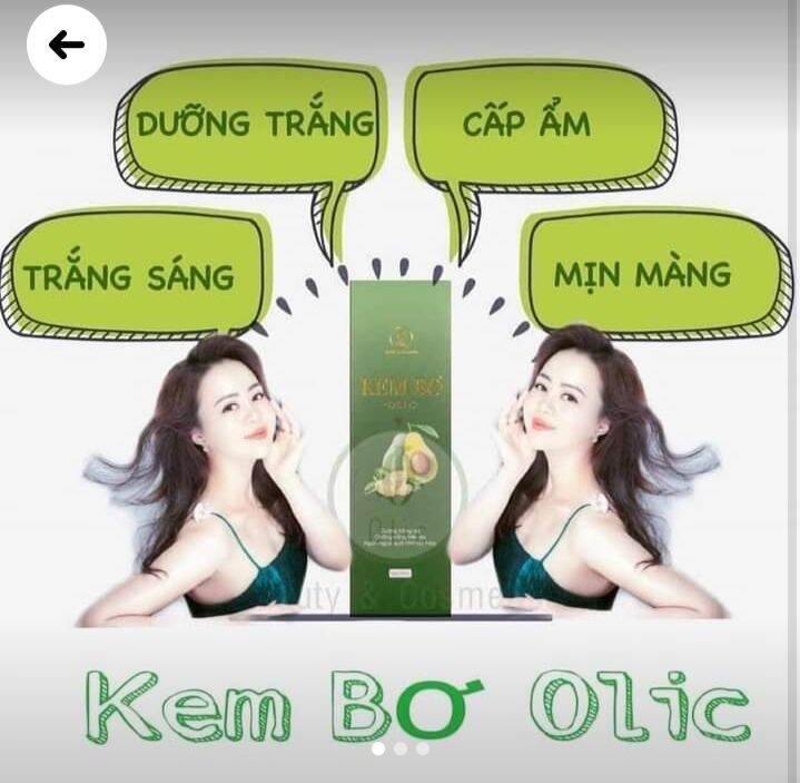 (comb sỉ 5 sp)(Hàng Chínhh Hãng)Kem Bơ Olic dưỡng trắng. chống nắng