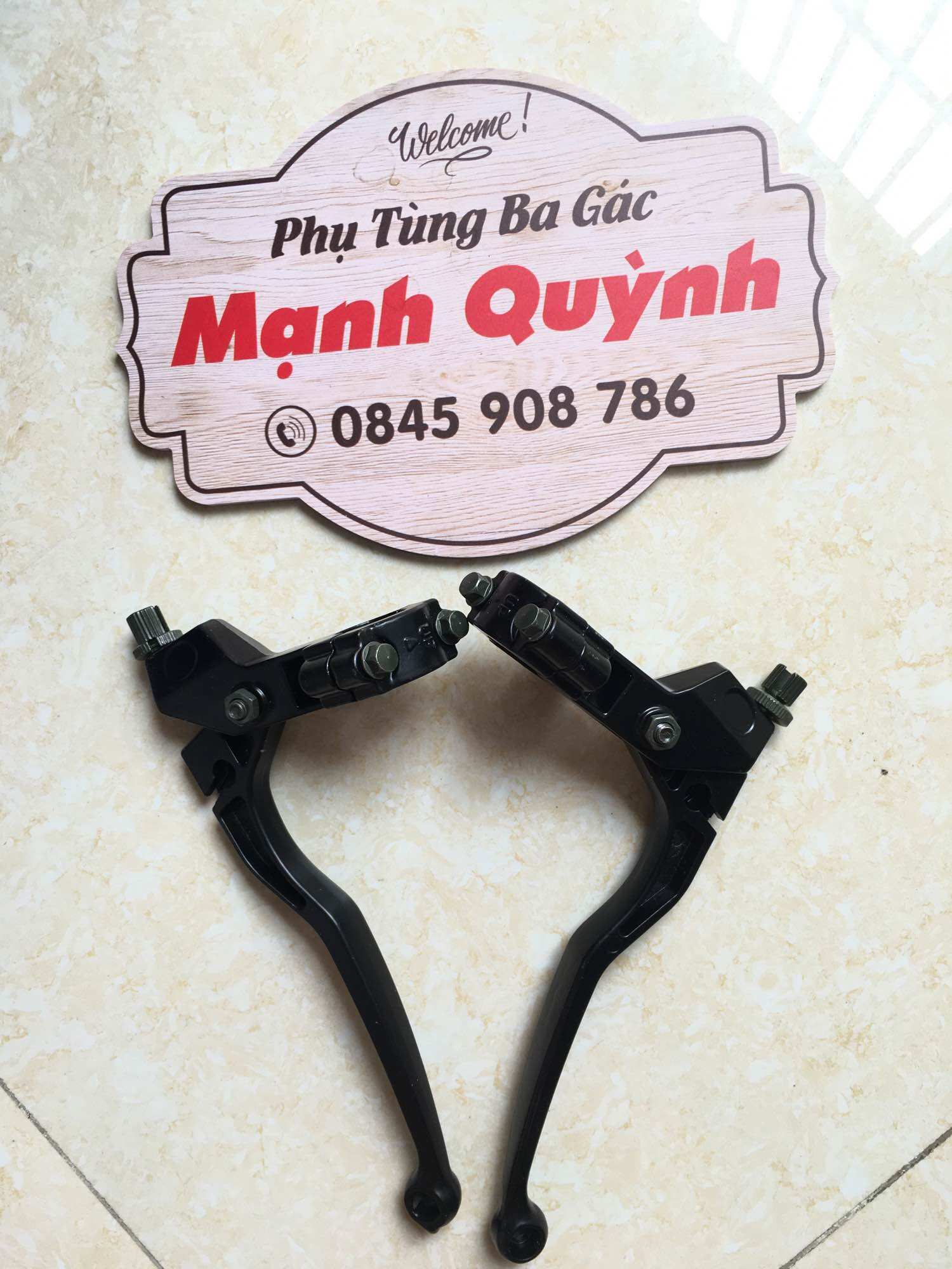 Tay phanh ( tay thắng), tay côn cho xe ba gác