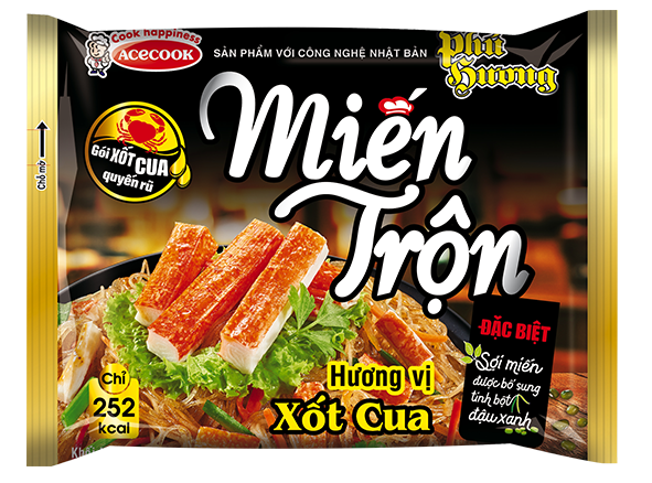 Miến trộn phú hương vị xốt cua 66g