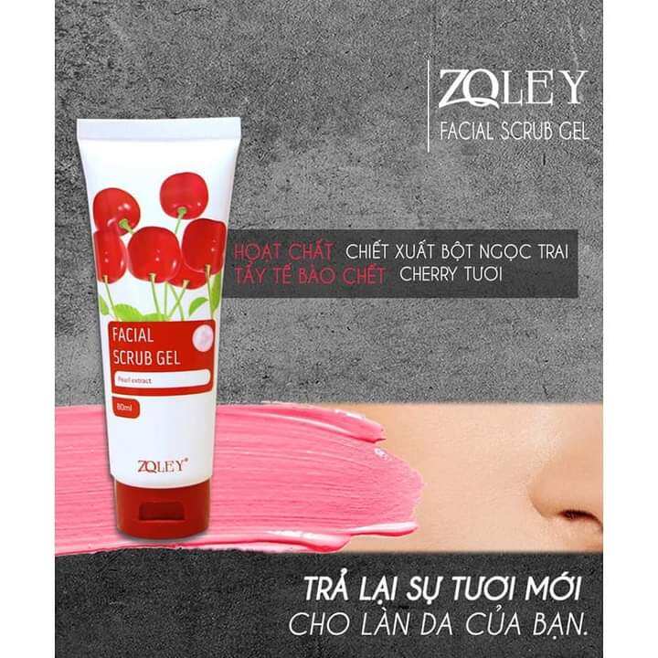 Tẩy tế bào chết zqley chery ngọc trai