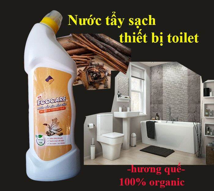 Nước tẩy rửa toilet 100% organic thiên nhiên công nghệ Đức