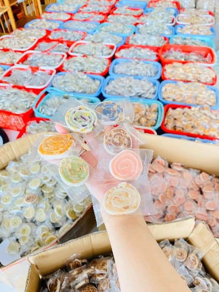 Kẹo dừa cuộn 7 vị 500g