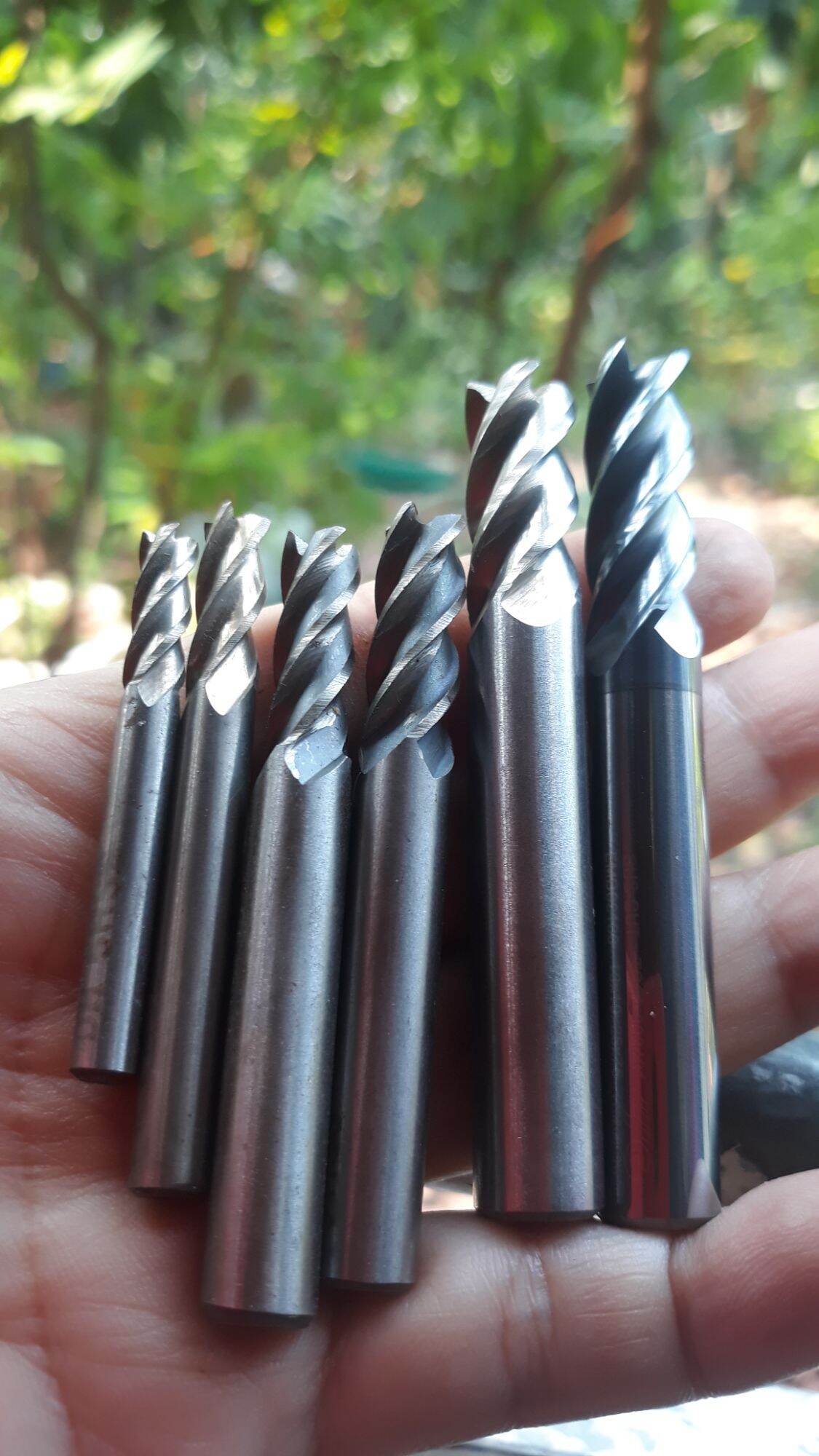 [HCM] Mũi phay ngón, mũi phay thẳng sắt, inox