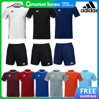 adidas | Áo đấu tập tay ngắn và quần short Adidas