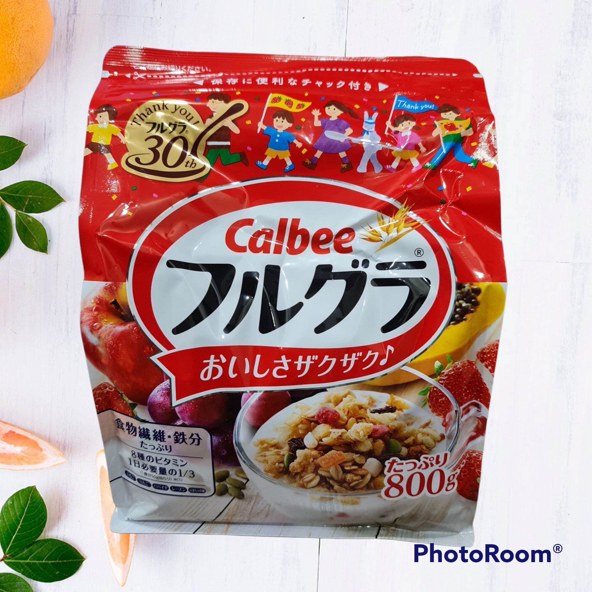 Ngũ cốc calbee đỏ 800g nhật