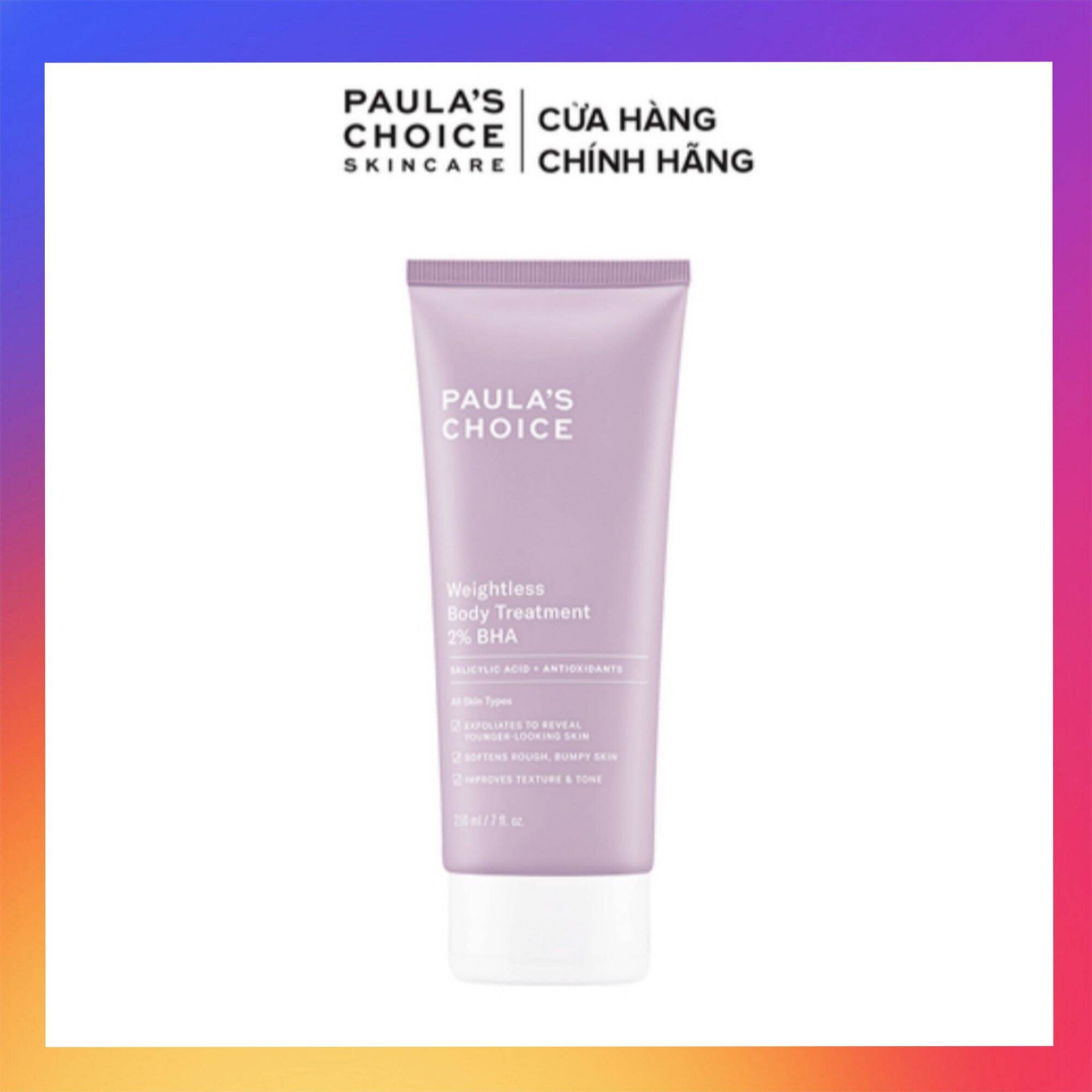 [Hcm][ Freeship Max ] Kem Dưỡng Thể Paulas Choice 2% Bha Tẩy Tế Bào Chết 210Ml Cosmetics Tc