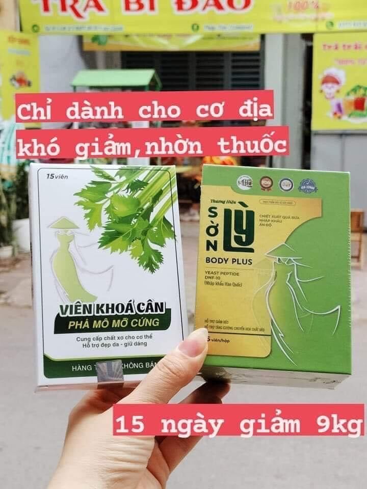 Combo giảm cân sờn lỳ giảm mạnh