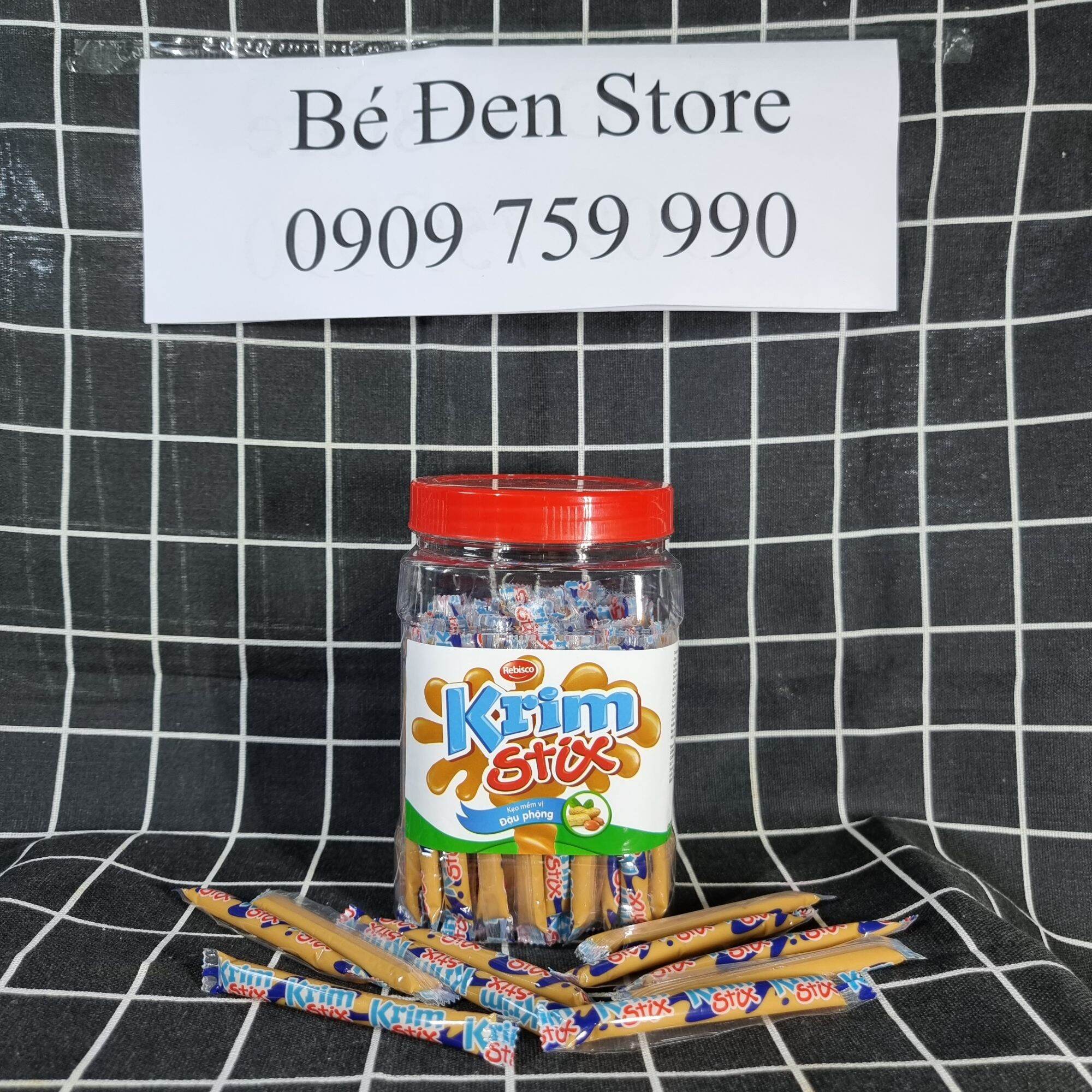 [HCM] Đậu Phộng Krim Stix 1 hộp 100 que