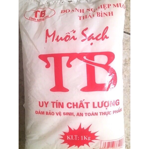 Muối trắng tinh khiết gói 1 kg