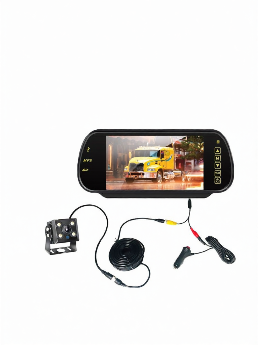 DEFUMAN | Màn Hình Cao Cấp 7-inch cho Hiển Thị Lùi Xe Tải 24V