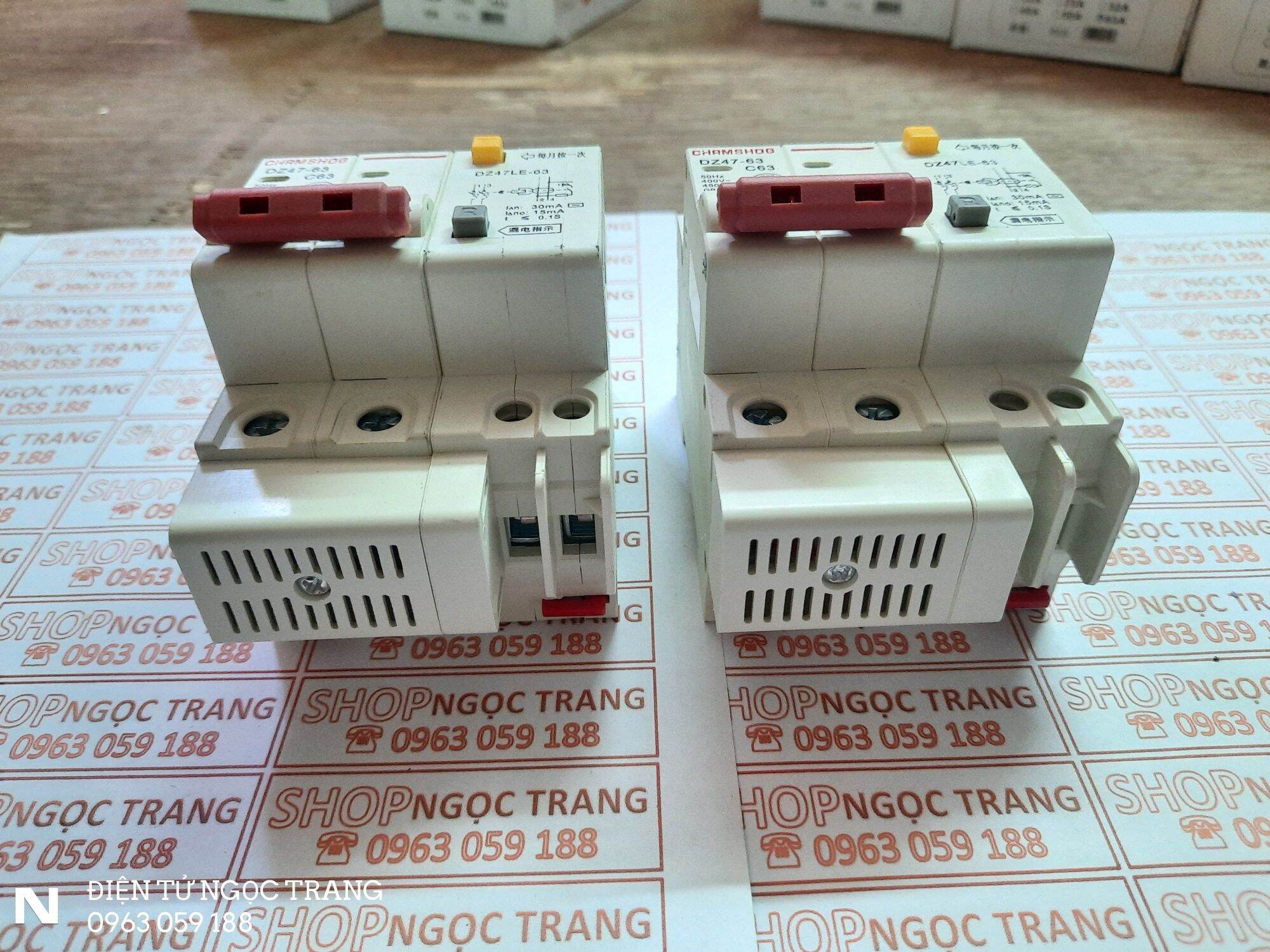 APTOMAT  CHỐNG GIẬT 2 PHA C32A  GIÁ 1 CÁI