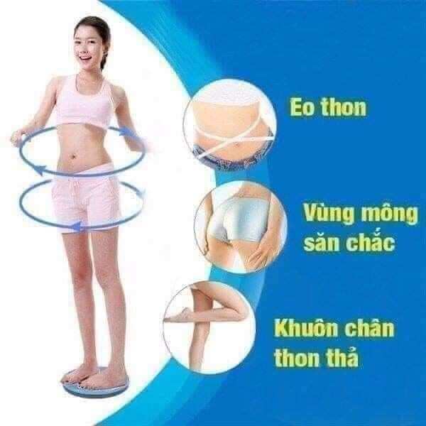 ĐĨA XOAY EO TẬP THỂ DỤC XOAY 360°