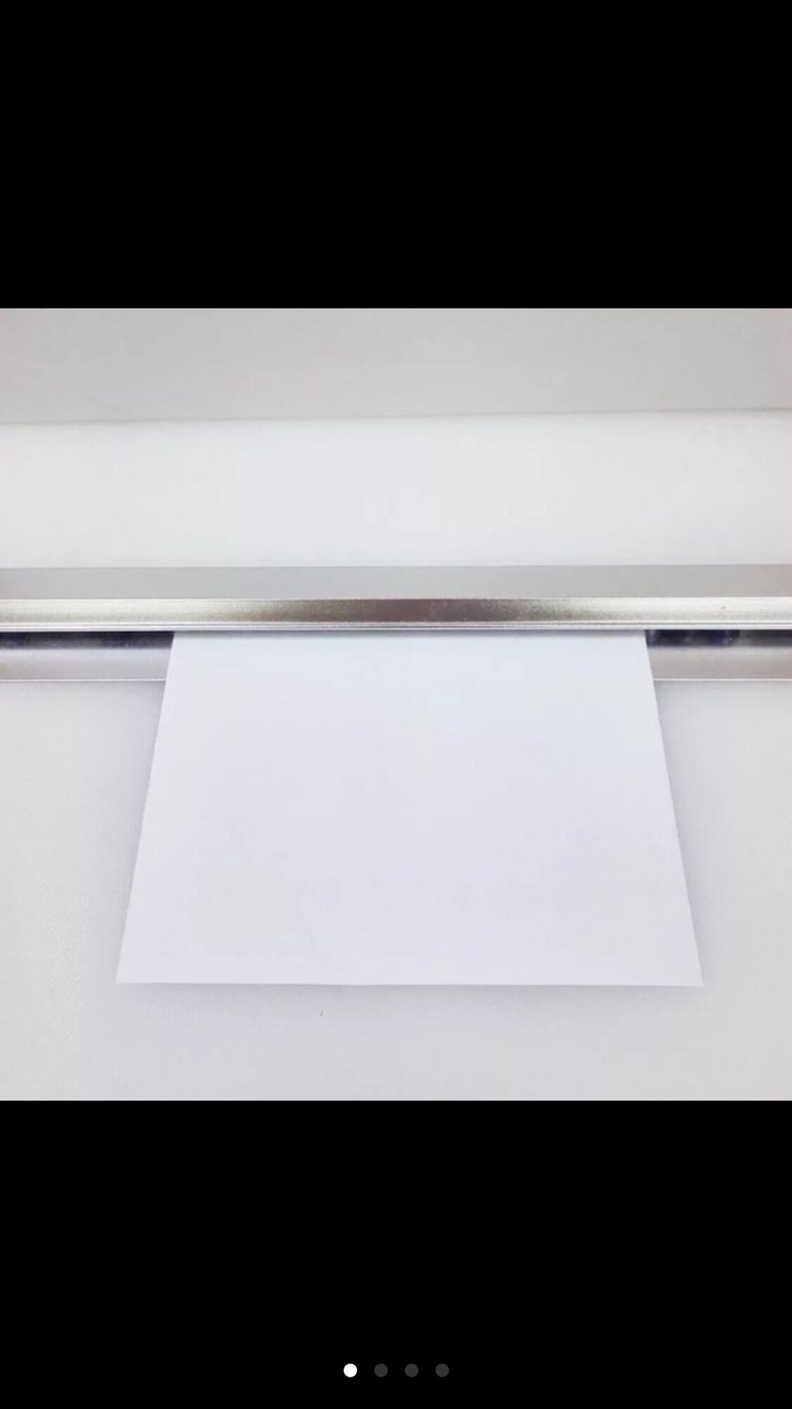 Thanh kẹp order, bill, hóa đơn có bi chạy 30cm