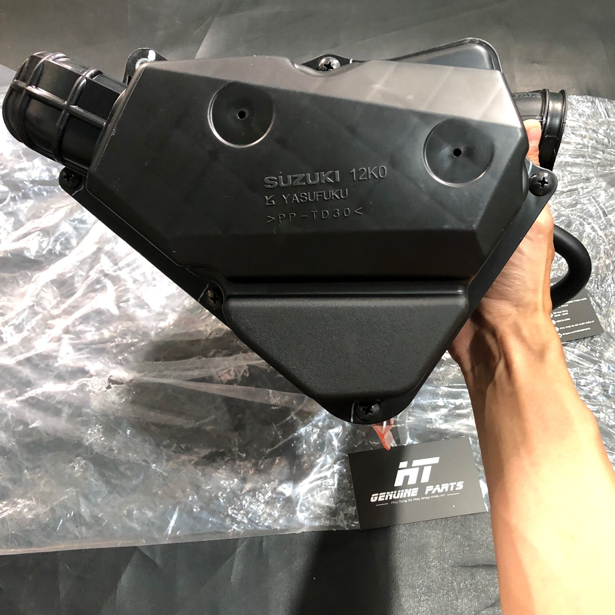 HỘP LỌC GIÓ SATRIA FI, RAIDER FI - HT MOTOR