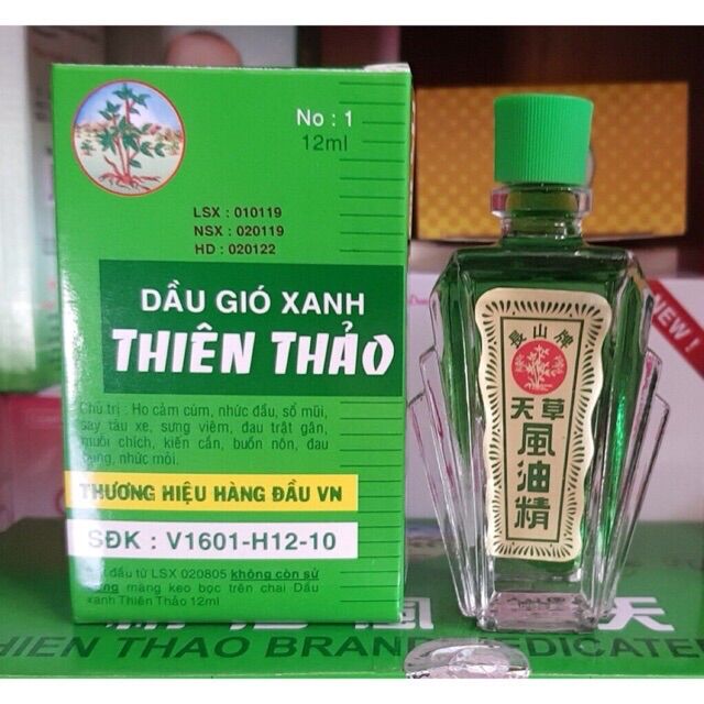Dầu gió thiên thảo -12ml
