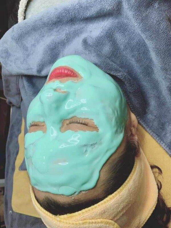 100g mask  dẻo bạc hà giảm mụn thâm,làm sáng da