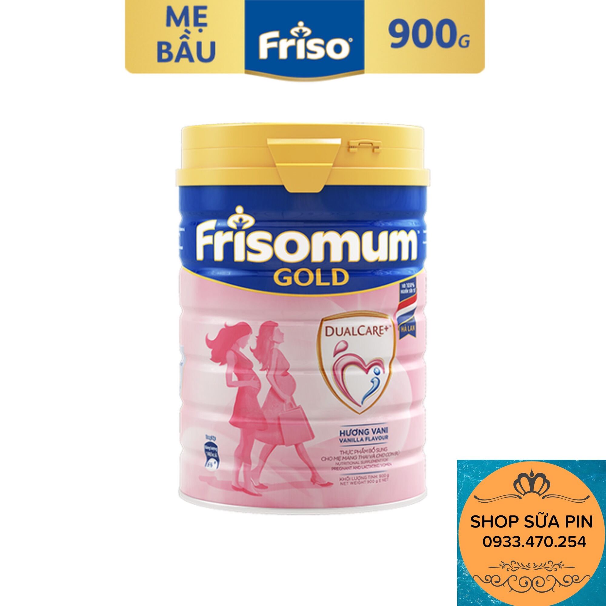 HCMSữa bột Frisomum gold lon 900g - hương vani