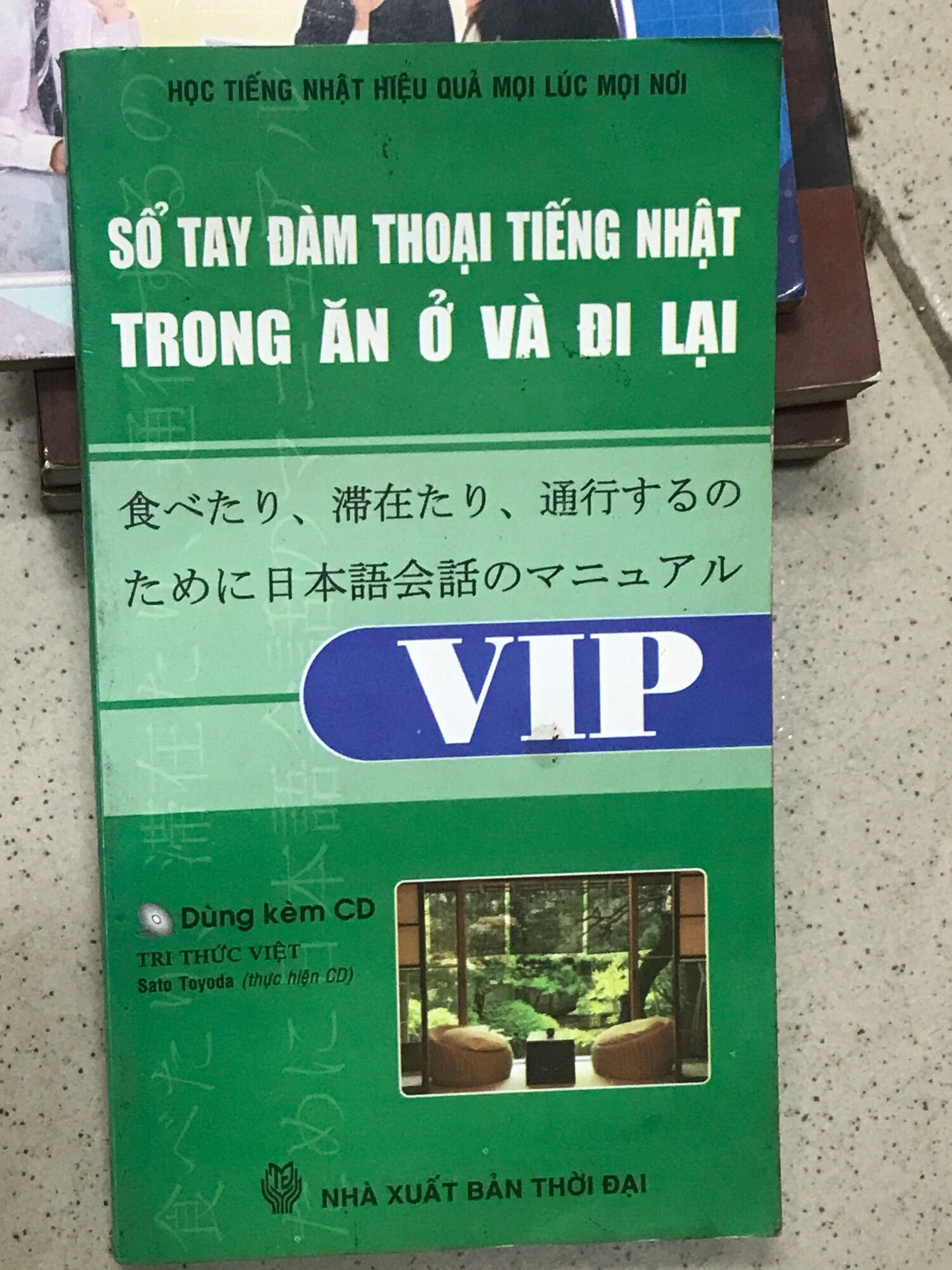 Sổ tay đàm thoại tiếng nhật trong ăn ở và du lịch