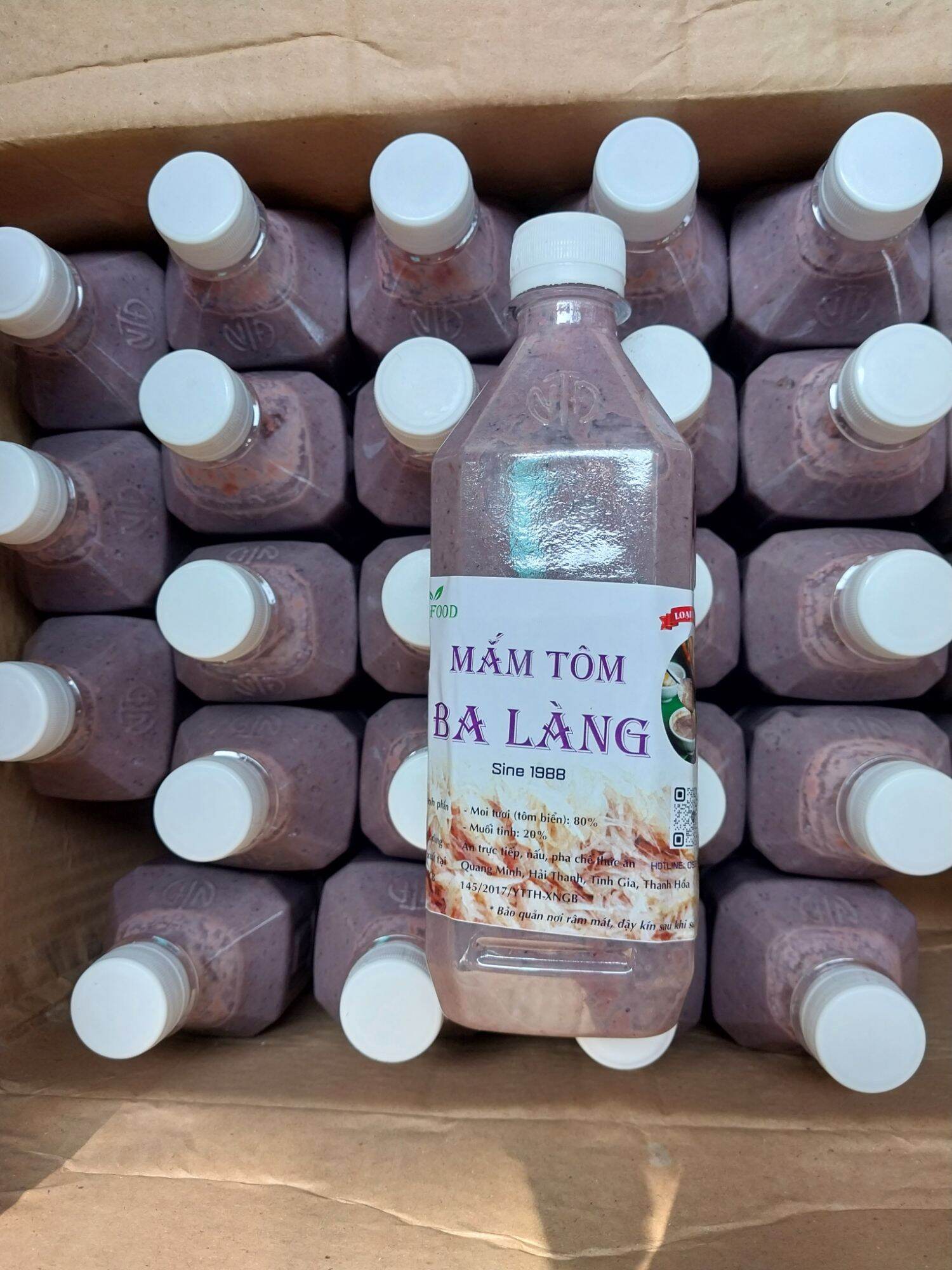 Mắm tôm Ba làng 600g- Loại đặc biệt