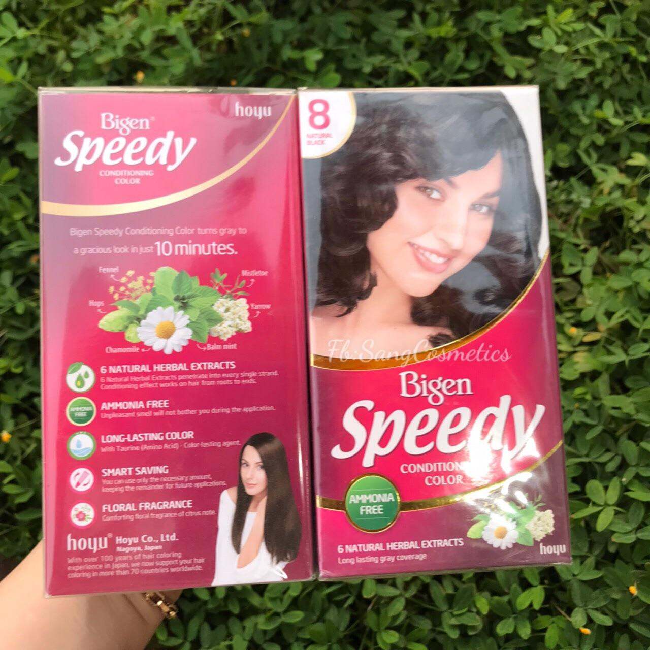 Thuốc nhuộm tóc phủ bạc Bigen Speedy