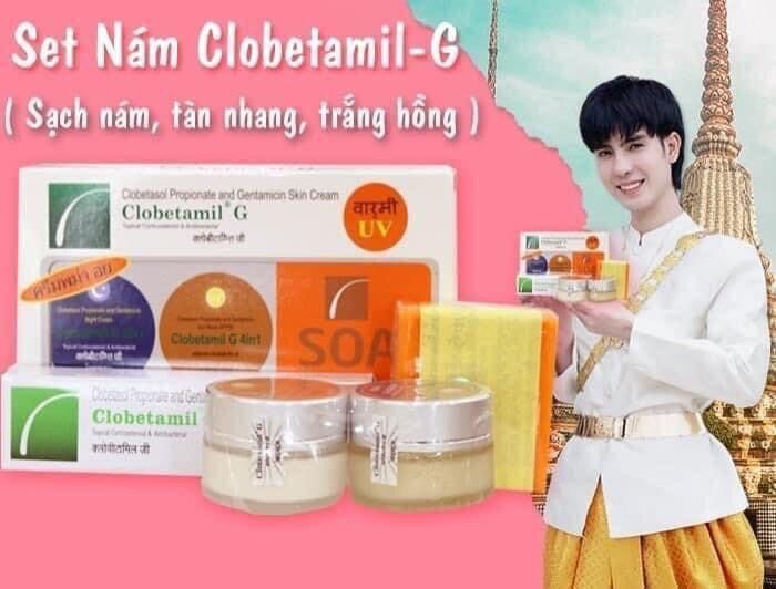 Bộ kem nám cao cấp Clobetamil - G Thái Lan (kem trắng)