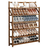 ZHUSHANXIA | Giá Đỡ Giày Đa Tầng Gọn Nhỏ Tiết Kiệm Không Gian