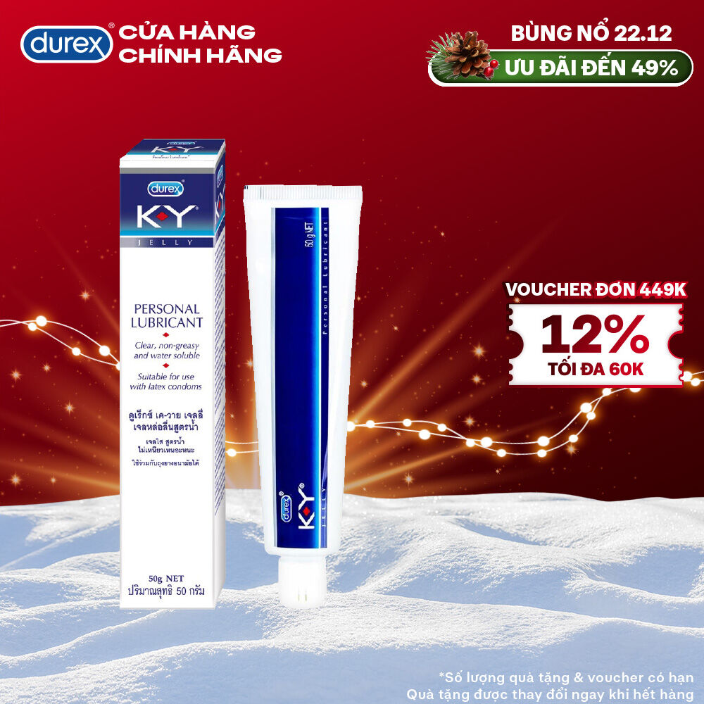  Gel bôi trơn Durex K-Y Jelly 50g   KY Jelly  
