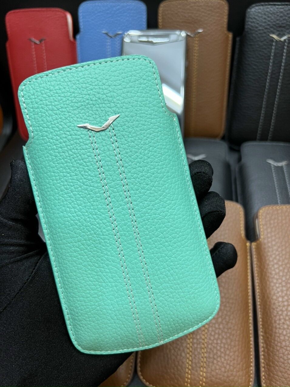 Bao da điện thoại vertu Aster P
