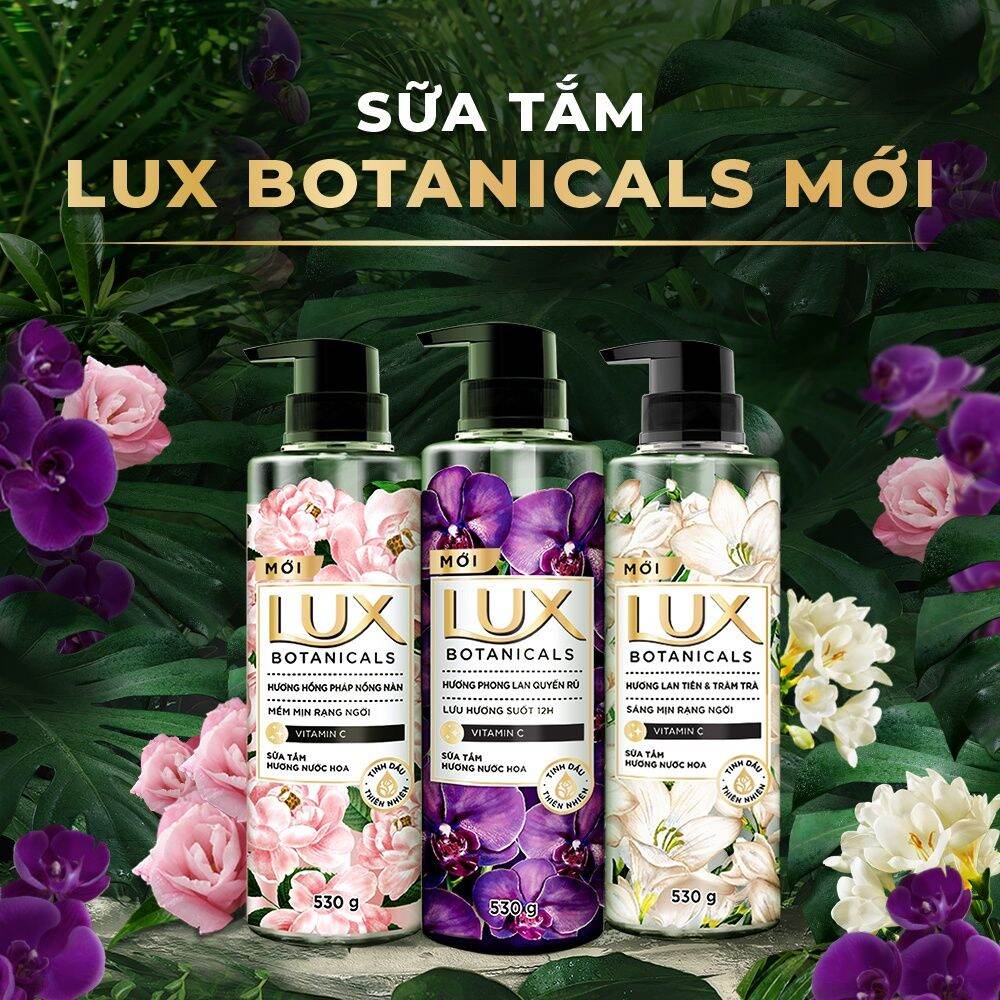 Sữa tắm lưu hương nước hoa Lux 570g