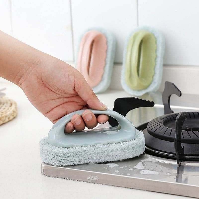 [HCM]MIẾNG CỌ RỬA CÓ TAY CẦM