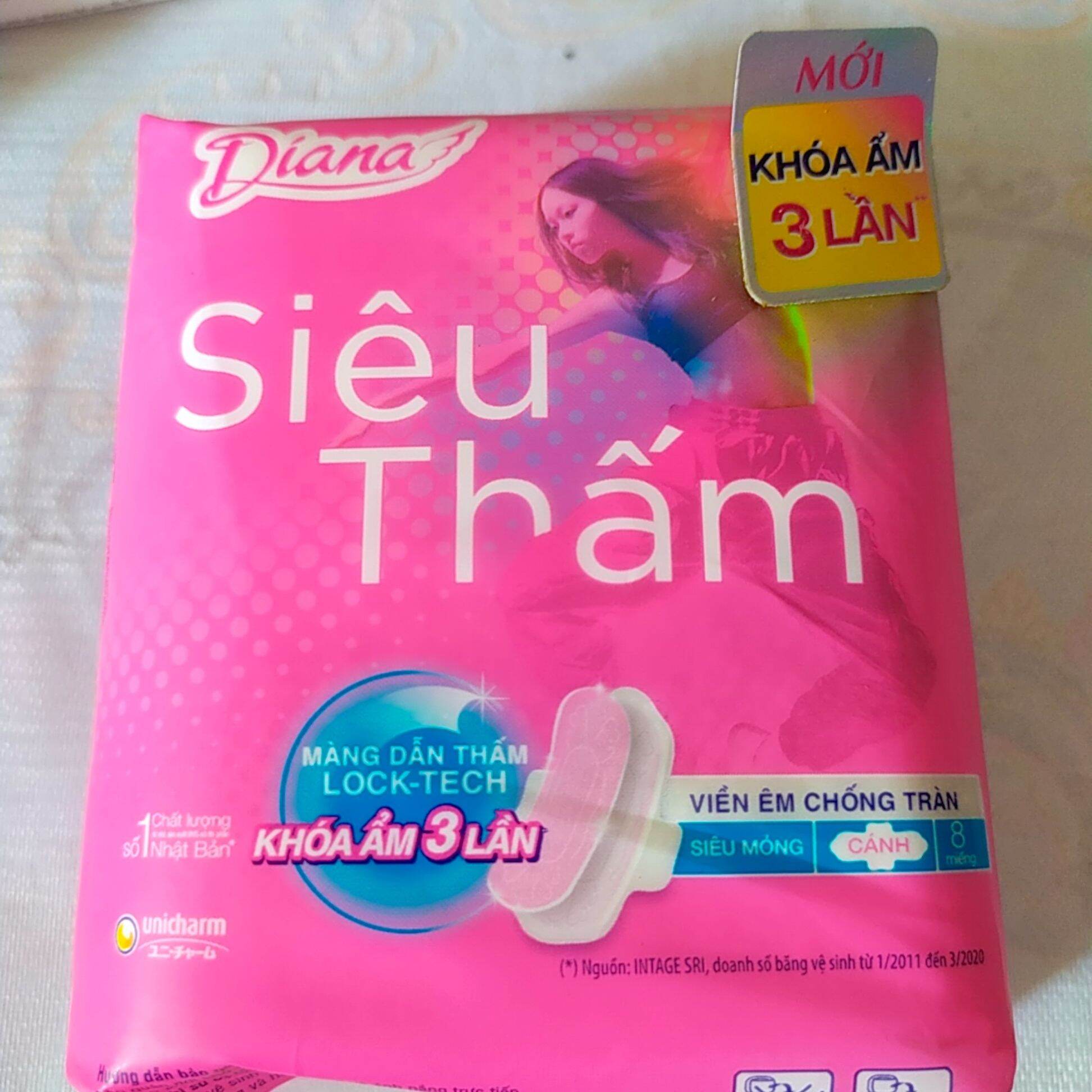 BĂNG VỆ SINH DIANA MỎNG CÁNH