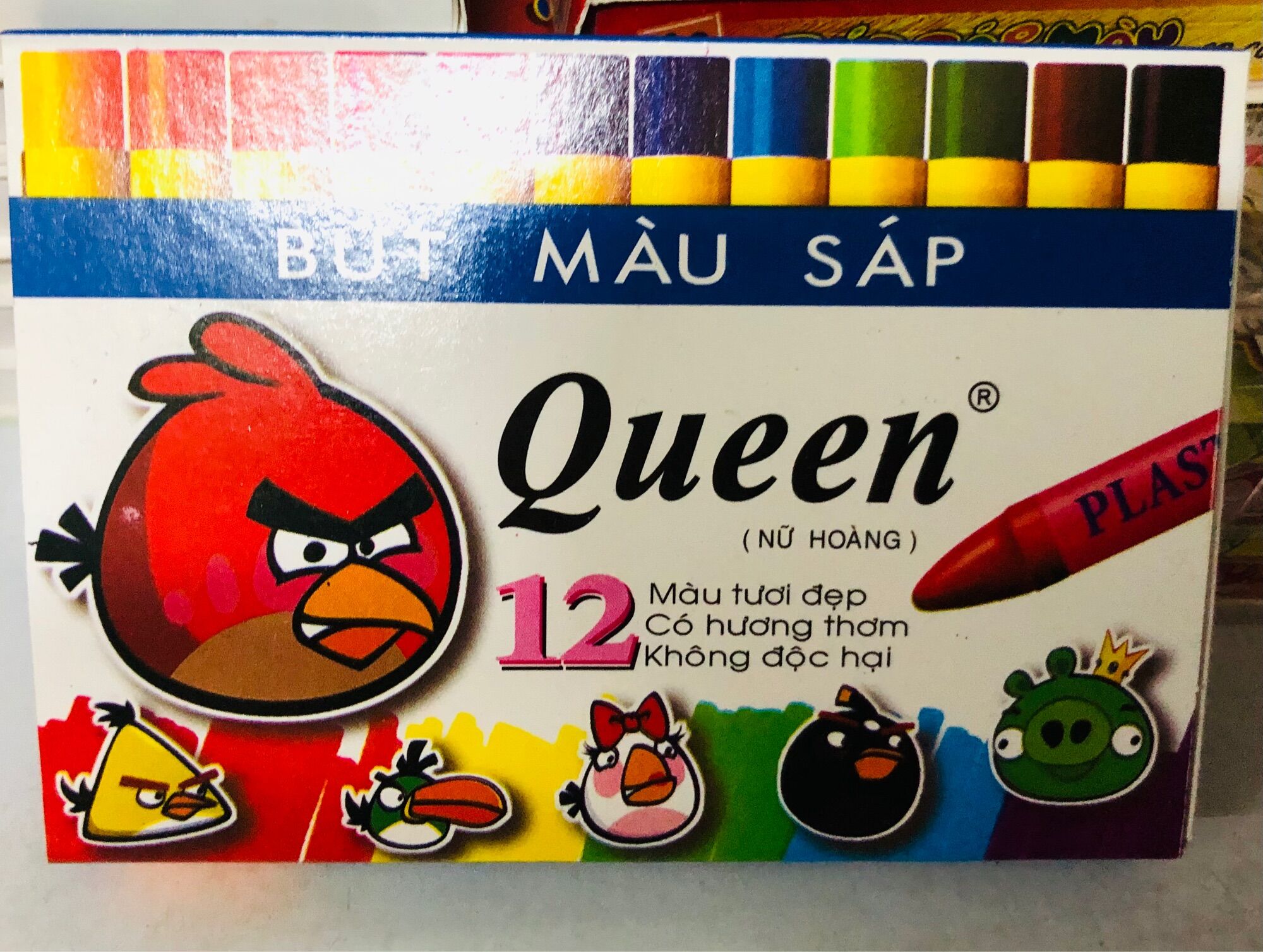 Màu sáp Queen 12 màu/ 18 màu