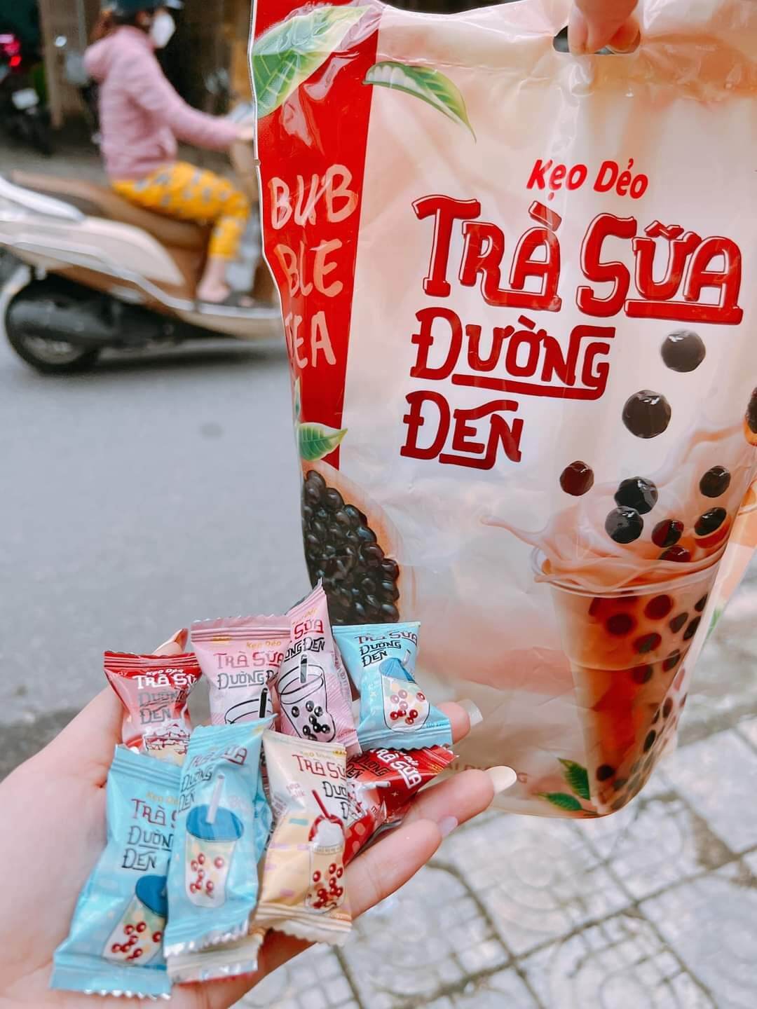 Kẹo dẻo trà sữa trân châu đường đen