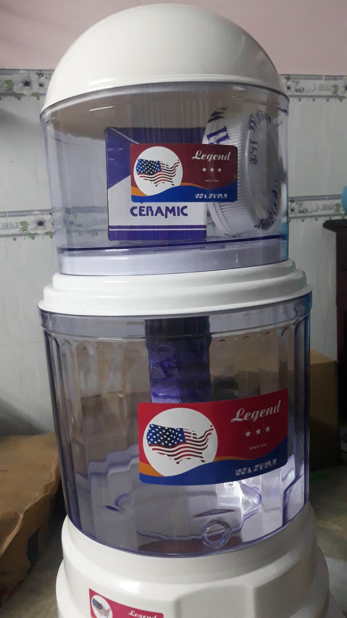 Bình lọc nước cao cấp legend dung tích 23 lít