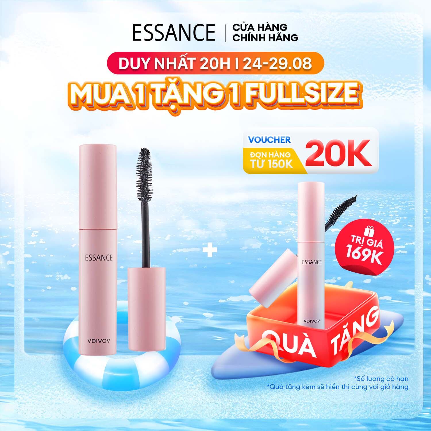 Mascara Essance dài và cong mi 12g