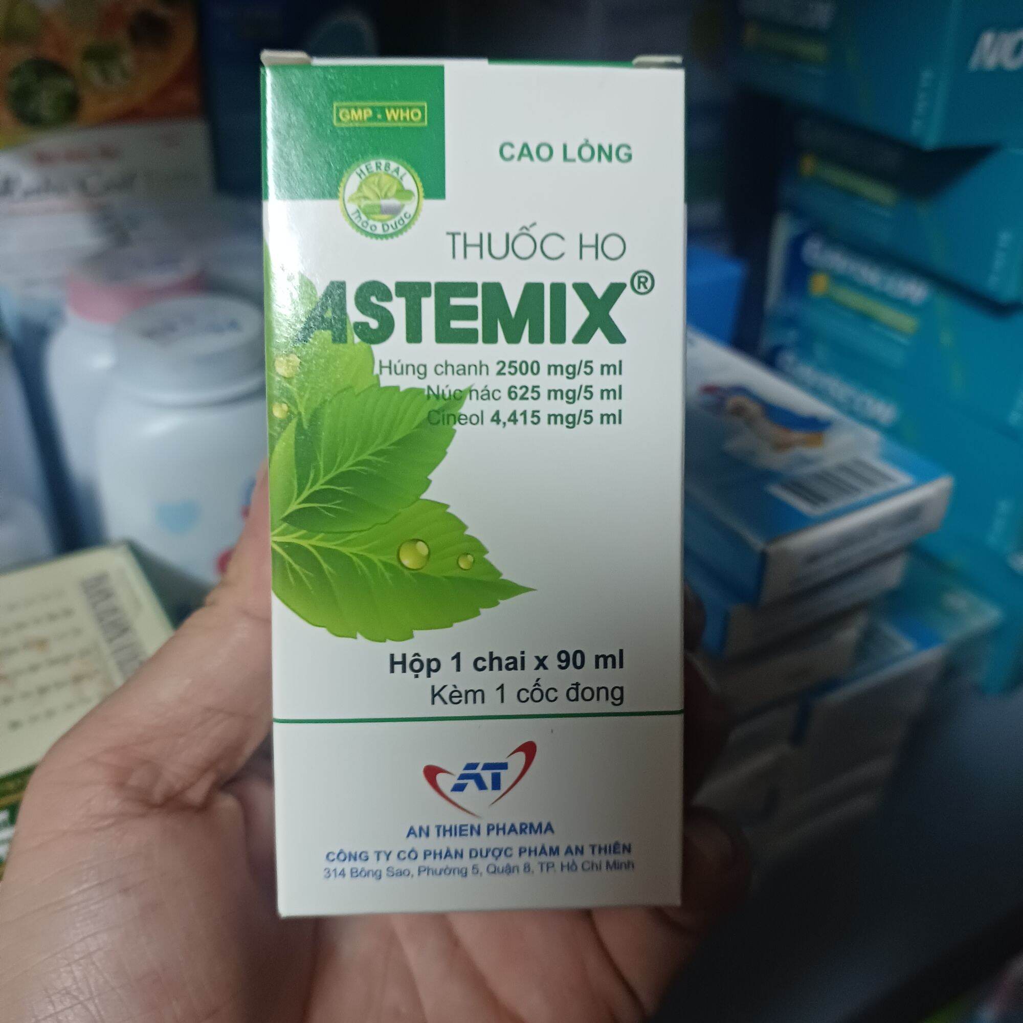 Siro ho astemix 90ml