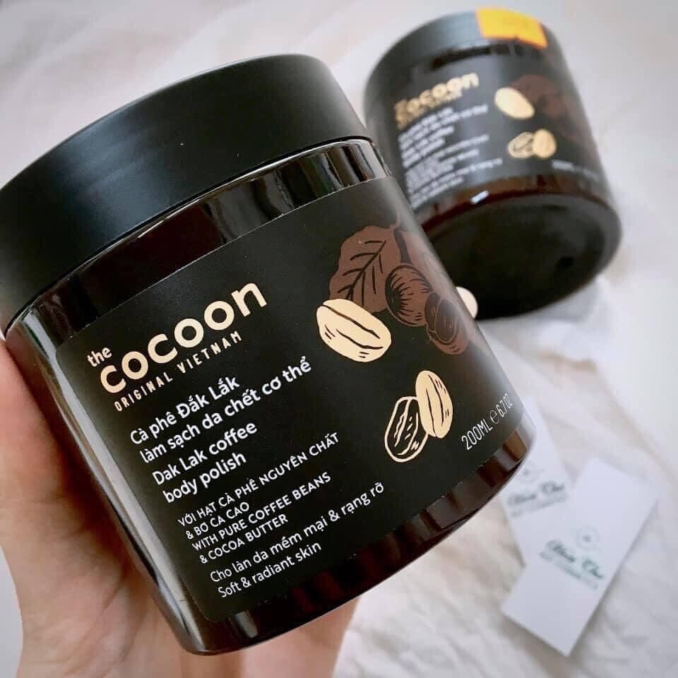 [HCM]Tẩy tế bào chết body cà phê Đăk Lăk Cocoon