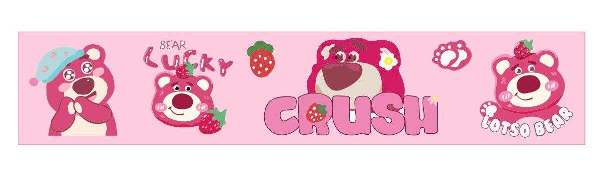 🍓VIỀN TƯỜNG GẤU DÂU LOTSO🌸