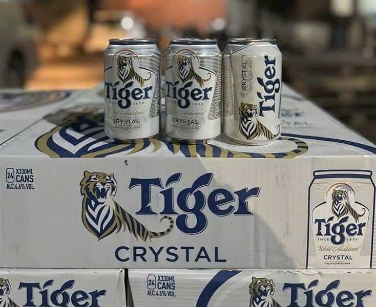 Bia tiger bạc nhập khẩu THÁI