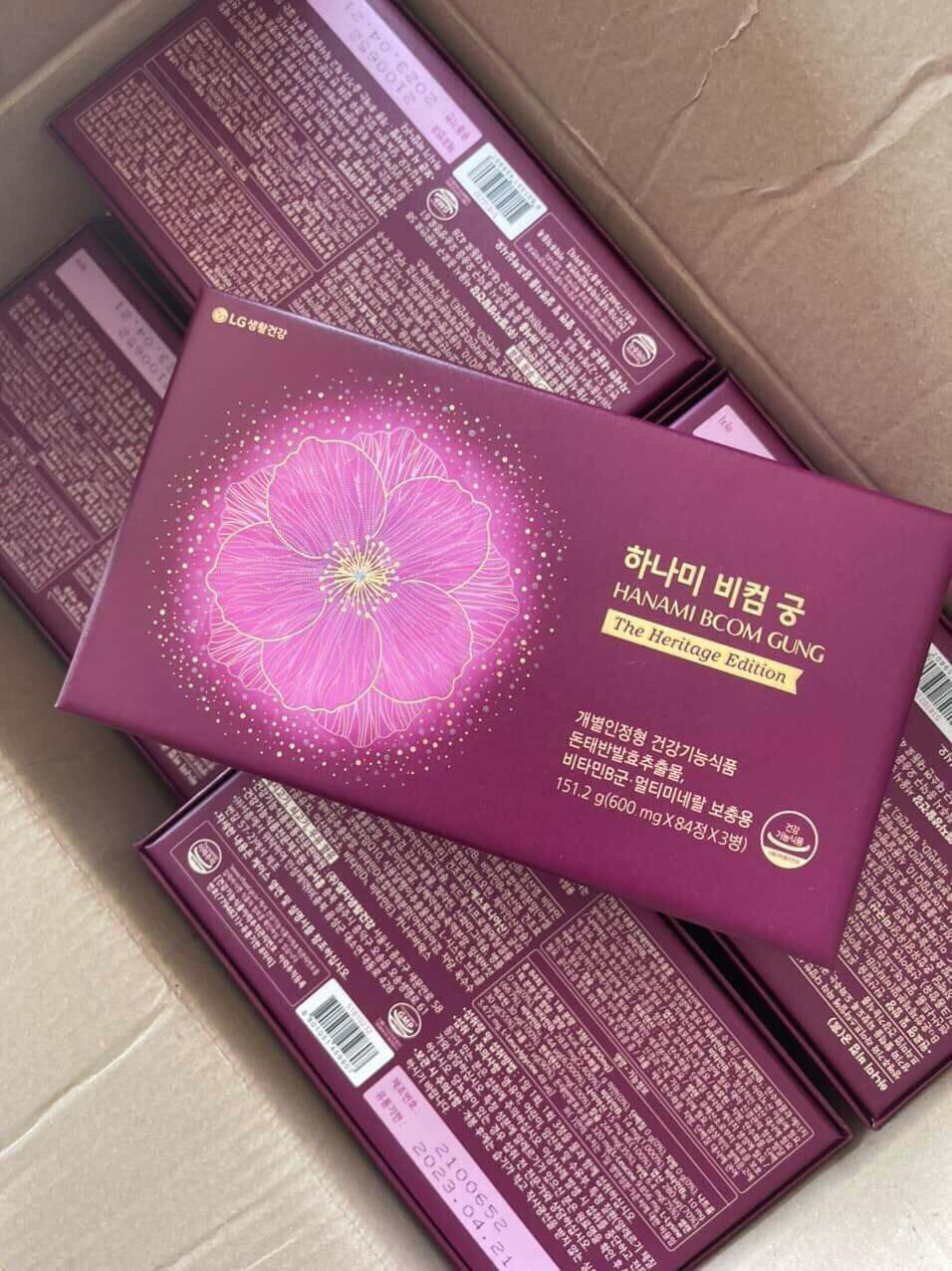 Viên uống đẹp da Hanami